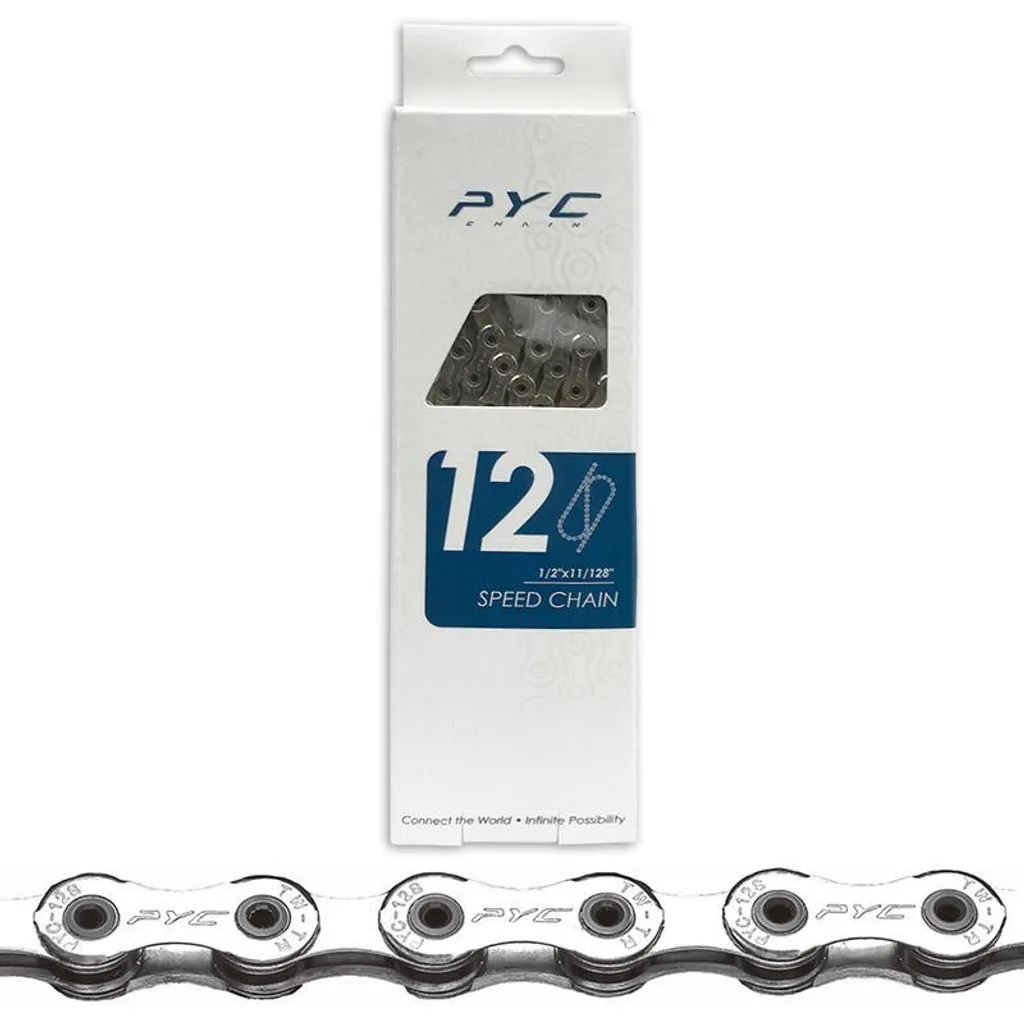 Chaîne de transmission 12 vitesses PYC Premium pour vélo de course