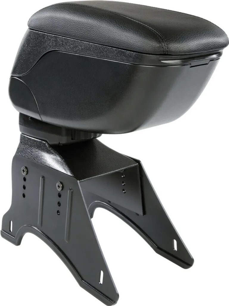 Classic, bracciolo 4 funzioni con doppio sistema di fissaggio - Nero