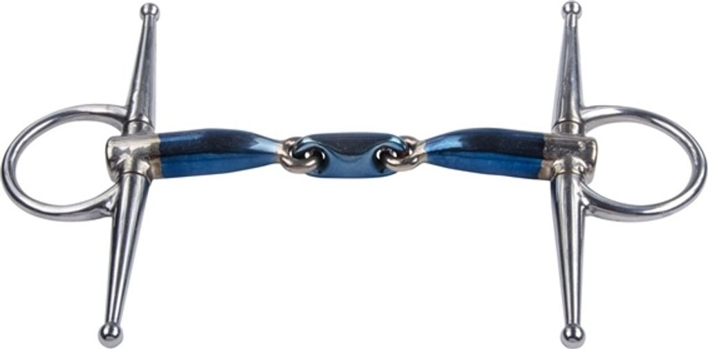 Trust Equestrian Schenkeltrense Doppelt Gebrochen 16 mm Produktbild 