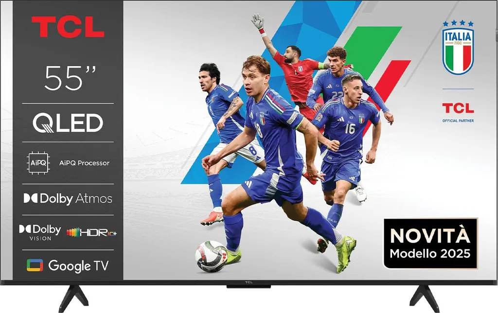 TV Smart 4K TCL 55P7K 139cm Idéal Cinéma et Gaming Wi-Fi Intégré
