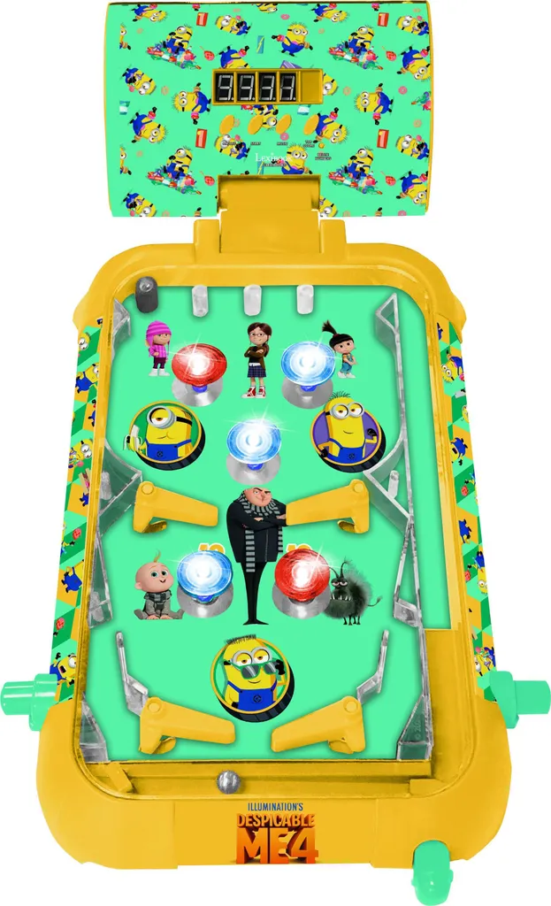 Jeu de Flipper de table électronique Minions avec effets sonores et LED
