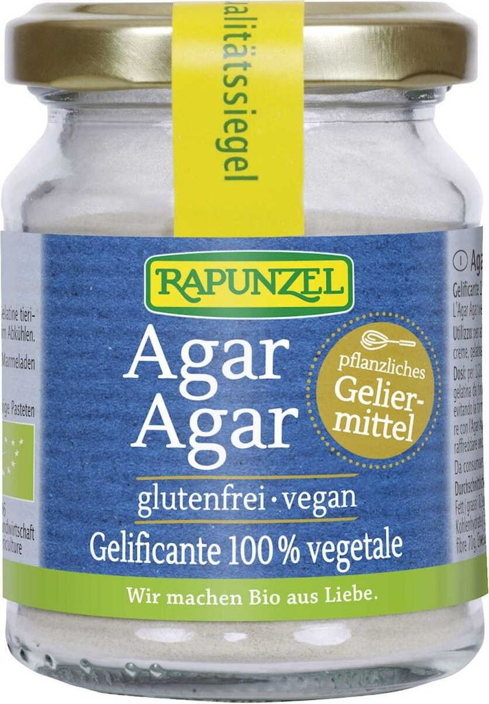 Rapunzel Agar Agar Pulver 60 g, Gelatinepulver, 60 g, Agar Produktbild 