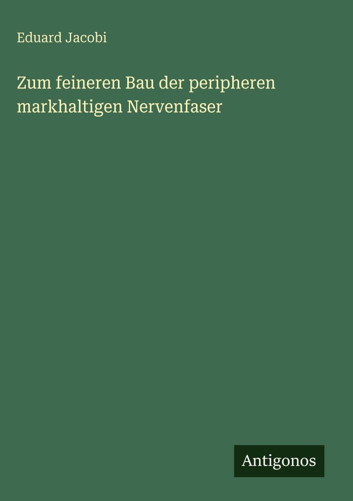 Zum feineren Bau der peripheren markhaltigen Nervenfaser