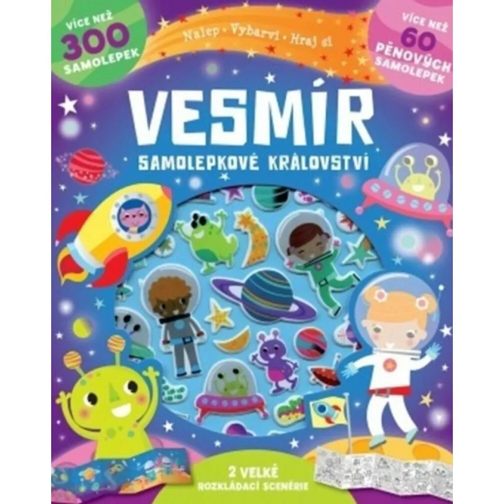 Occuper votre enfant intelligemment : Autocollants Univers Svojtka & Co.