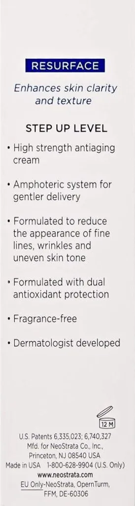 Neostrata Resurface Crème Haute Puissance 30ml : Adieu Rides et Teint Terne