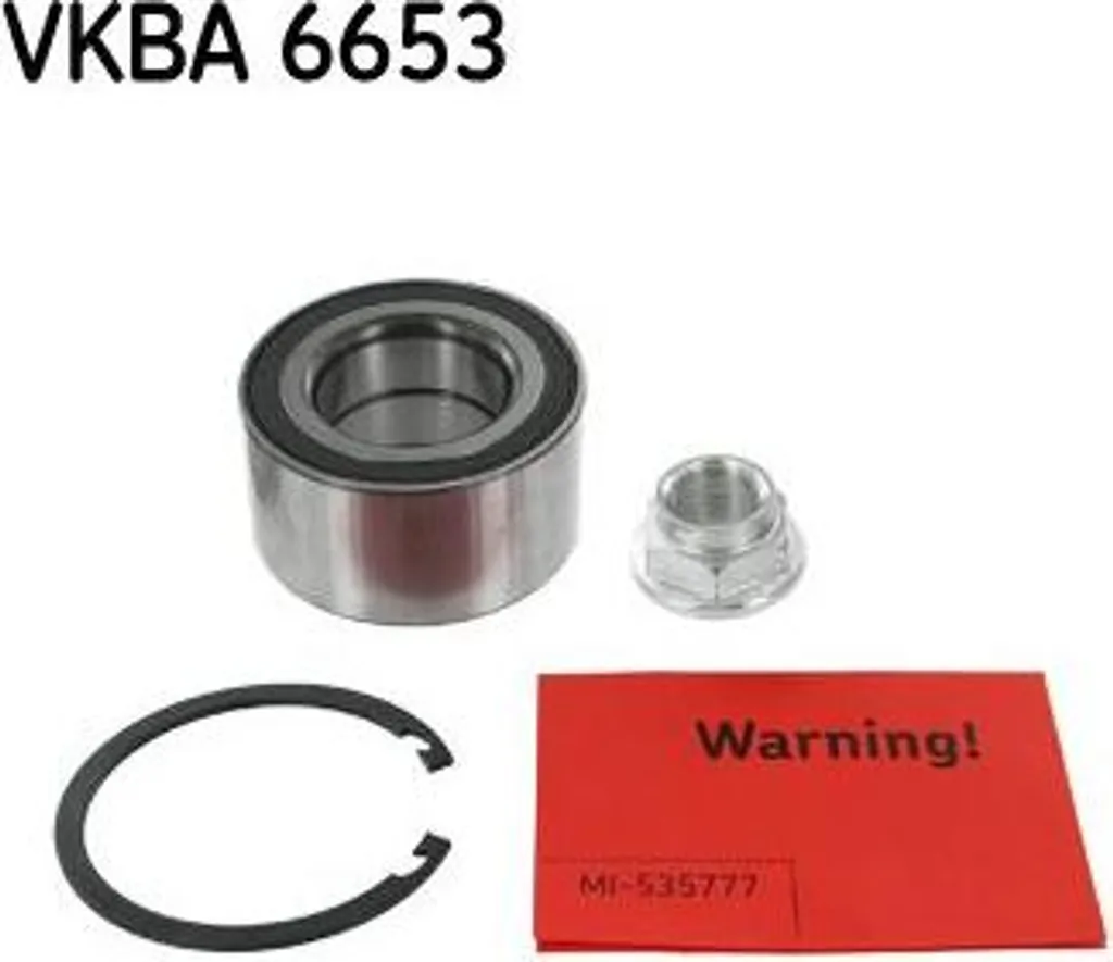 Roulement de roue SKF VKBA 6653 haute performance OE 1582282 Ford KA