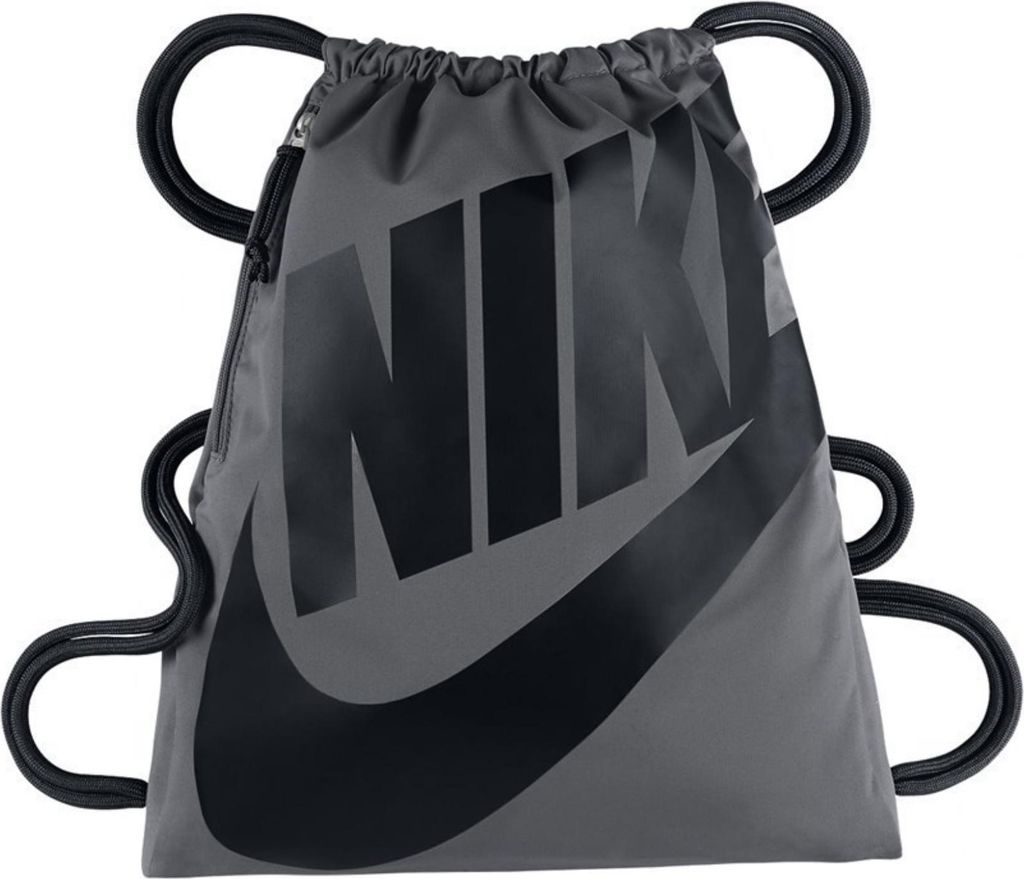 Nike Heritage Gymsack Dark Grey/Black/Black - Produktbild 