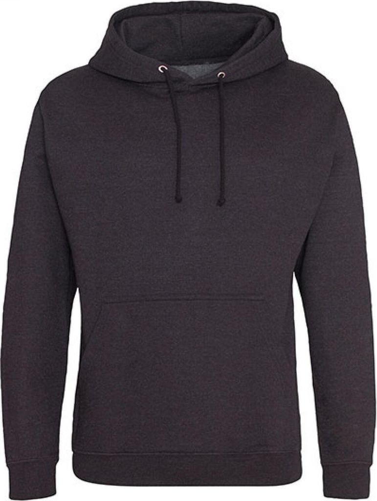 Just Hoods JH001 | College Hoodie / Kaputzenpulli in vielen Farben - Farbe: Black Smoke - Größe: S