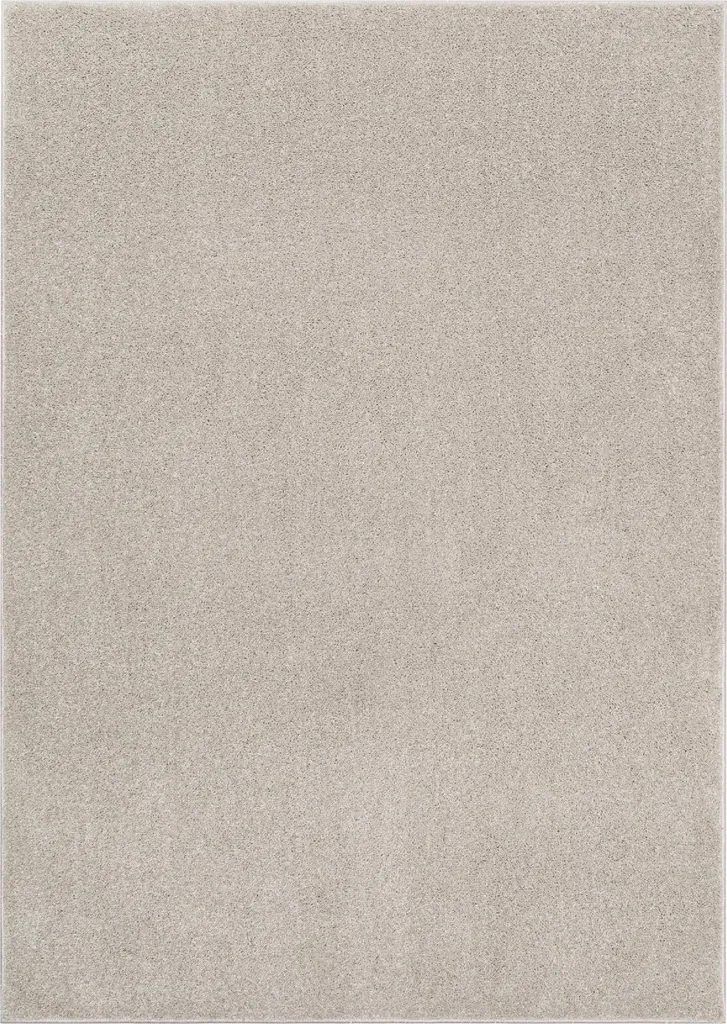 Tapis de Salon Moderne 160x220 cm pour Déco Intérieure Crème Chic