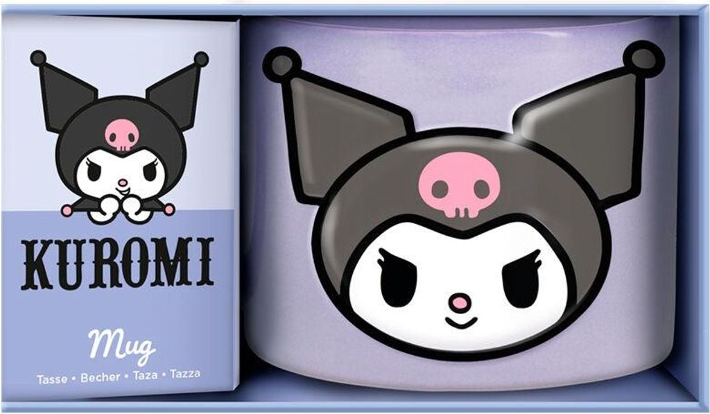 Kuromi-Tasse 400 ml - Keramik-Kaffeetasse für den täglichen Gebrauch