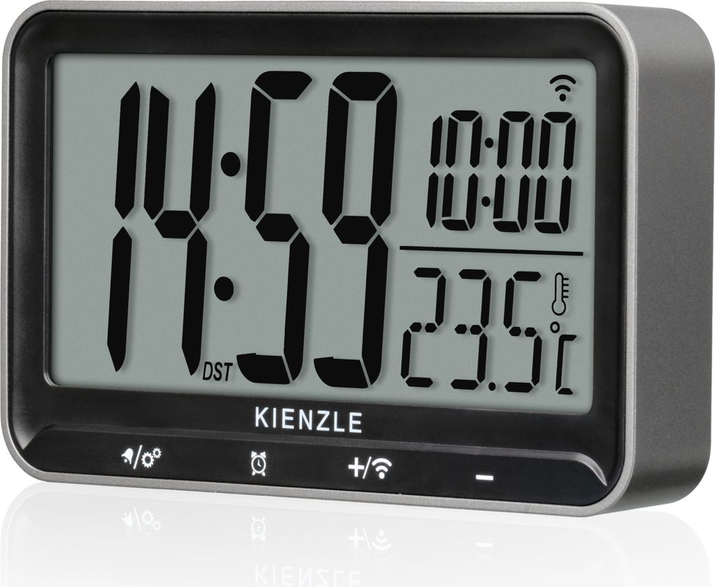 KIENZLE Digitaler Funkwecker Horizontal