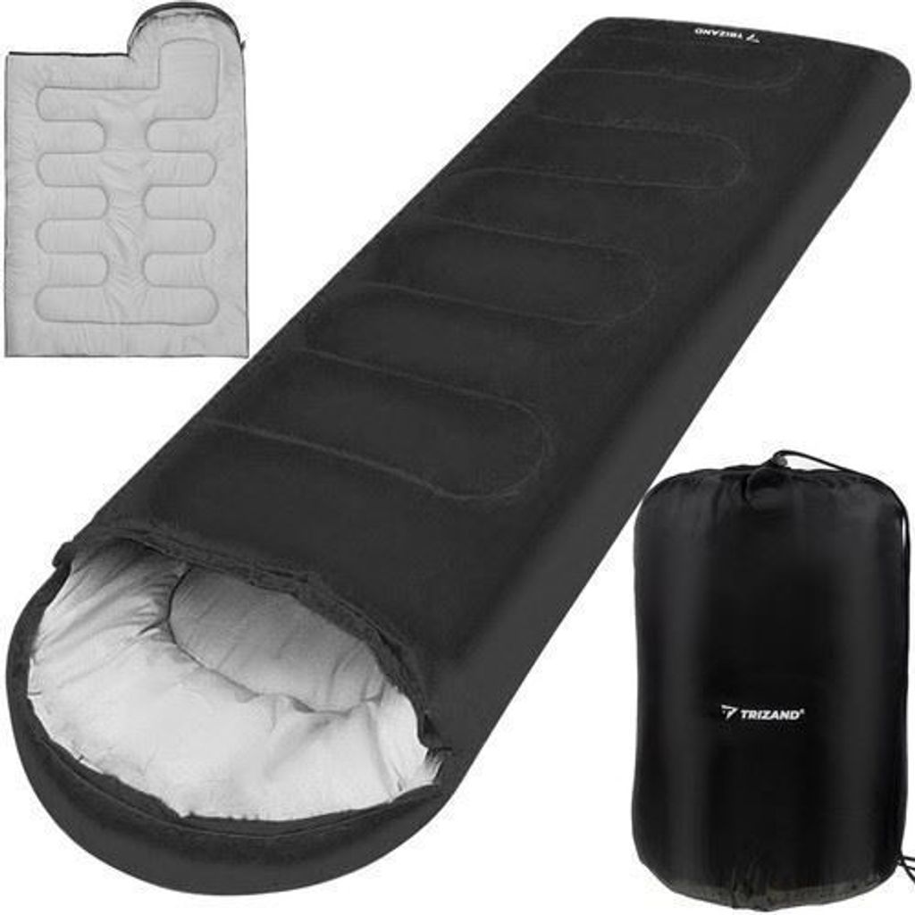 Trizand 21084 Spacák 2 v 1, 210 cm čierna Obrázok produktu 
