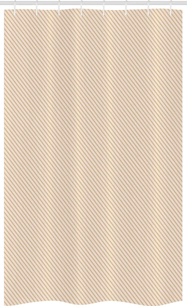 Tenda da Doccia Stretta ABAKUHAUS 120x180 cm Decorativa e Antimuffa
