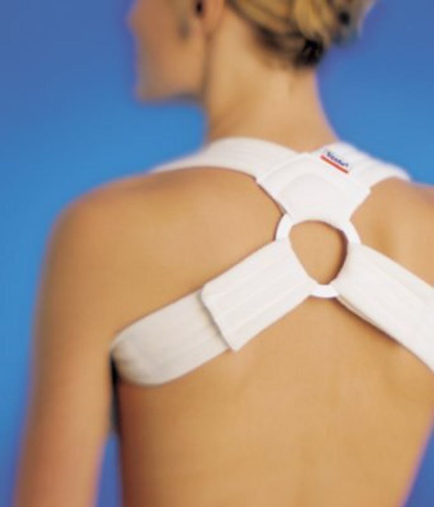 Tricodur Clavicula Bandage,blau Gr.S 65-80cm(BSN),