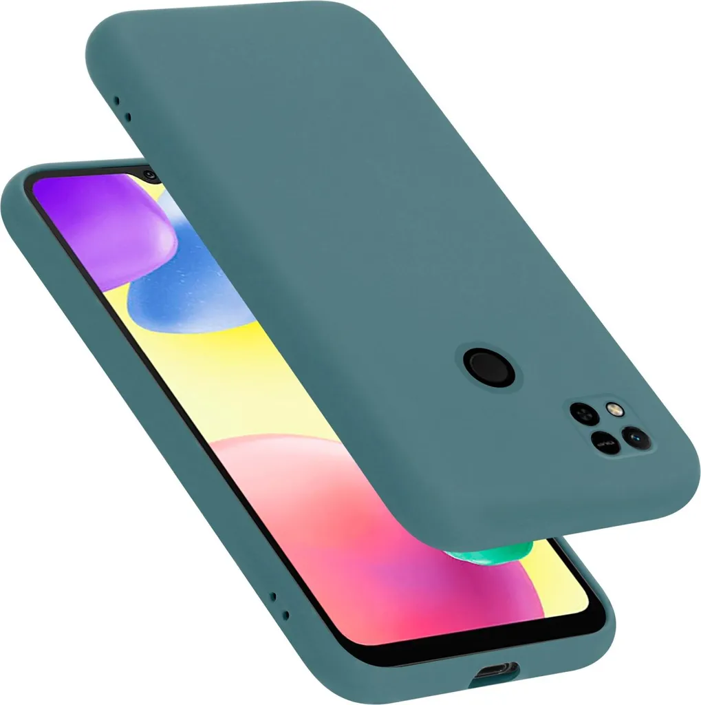 Custodia Cadorabo Xiaomi Redmi 10A / 9C - TPU Verde Anti-Shock