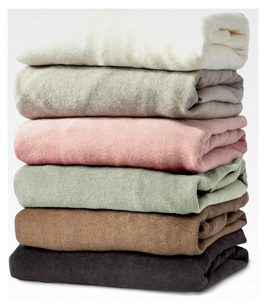 Bella Donna Edel-Frottee Spannbettlaken 90x190-100x220 cm - bis 25 cm Höhe. Frottee aus Deutschland: Baumwoll-Kompaktgarn, recyceltes Polyester, E...