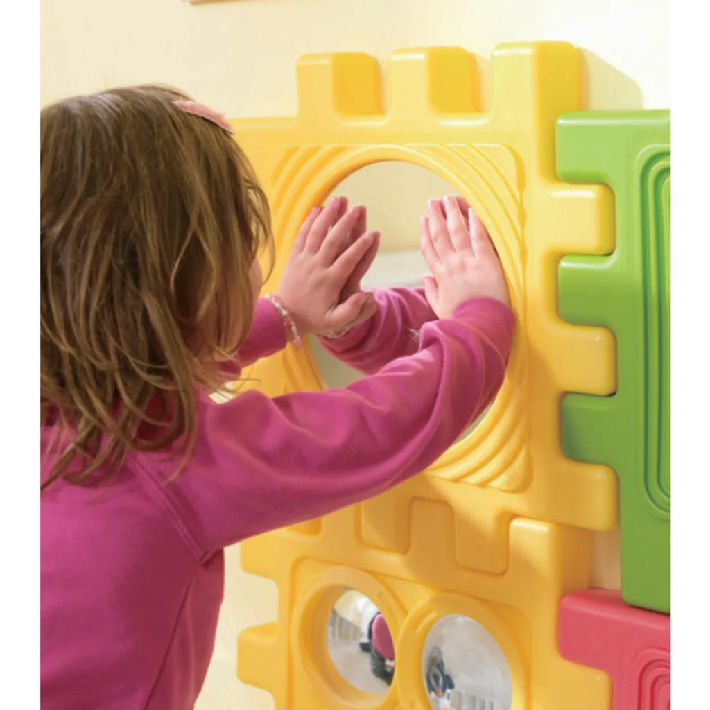 Blocs de construction We-Block sécurisés : Miroirs incassables pour bébés - 6