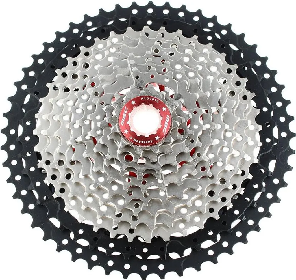 Cassette 11S MSC 2 Aluminium Spider Ultra-Légère en 11-52T Haute Rigidité