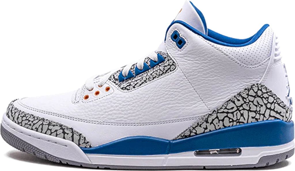 Air Jordan 3 Retro, Weiß/True Blue/Cement Grey/Metallic Copper, CT8532-148, Größe 45,5