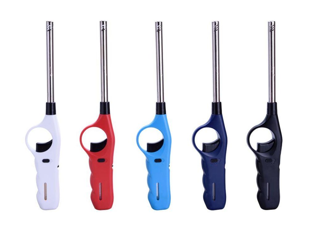 5x XXL Stabfeuerzeug 27 cm nachfüllbar Feuerzeug Produktbild 