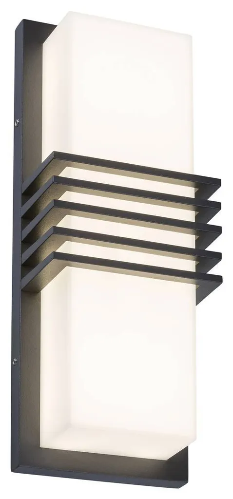 Éclairage de Terrasse LED Anthracite Rodez 12W pour Mur Extérieur - 5