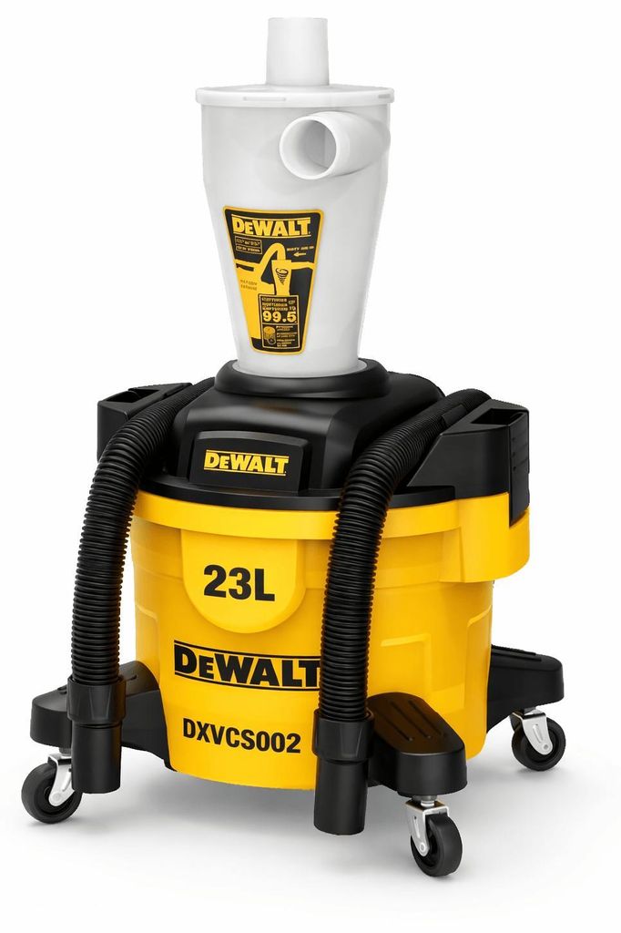 DEWALT Zyklon Staubabscheider DXVCS002 – 23L Staubsammler Produktbild 