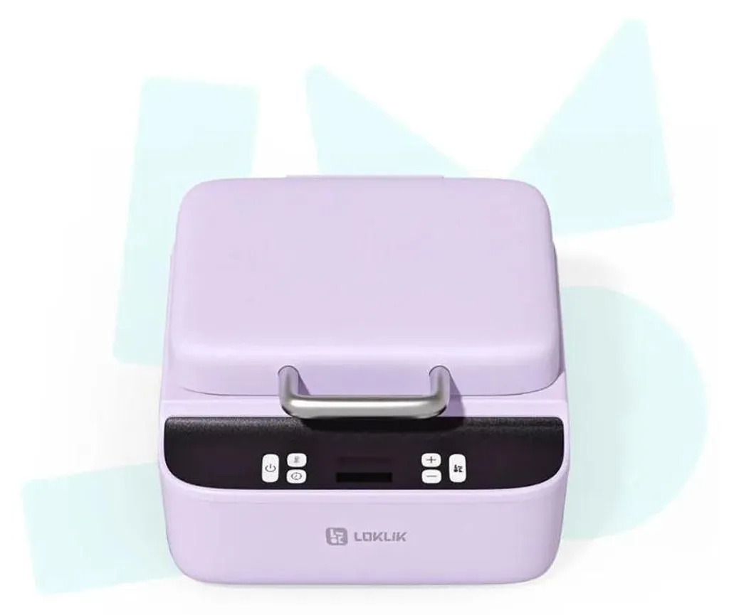 Étui antichoc lavande pour Loklik Heat Press : protégez votre machine
