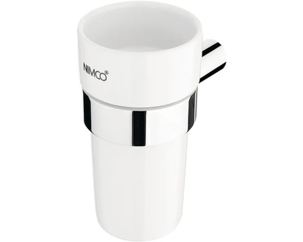 Accessorio Bagno Bormo BR 11058KN-26 | Design Cromo e Vetro Satinato