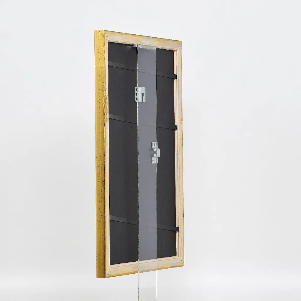 Cornice Oro A6 10,5x14,8 cm con Vetro Museo | Design Luxury Profilo 85 - 20