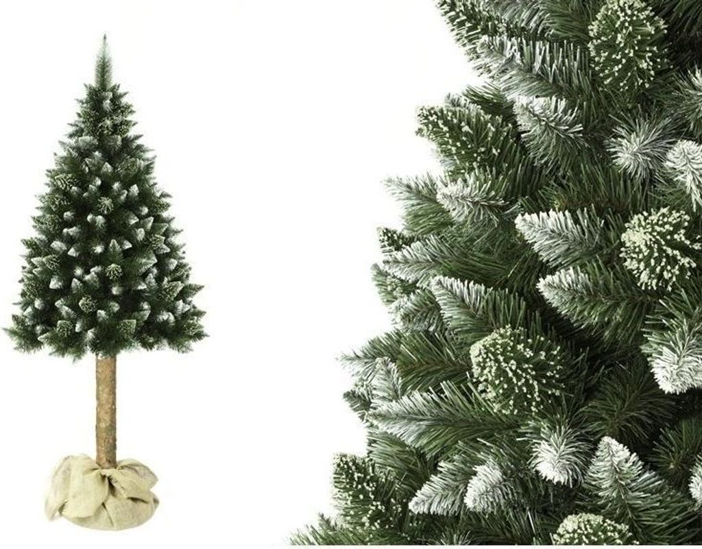 Künstlicher Weihnachtsbaum 180 cm mit Gestell - 3-teilig