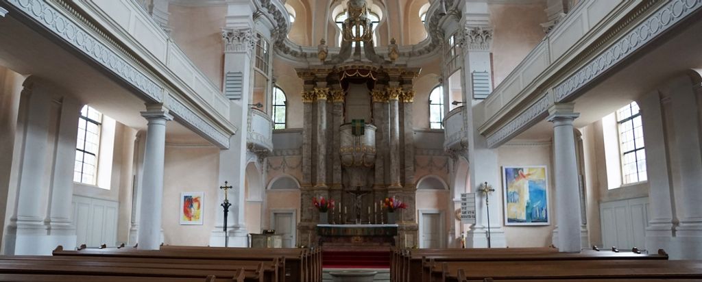 hansepuzzle 66436 - Kirche Panorama-Puzzle 2000 Teile | Religion Puzzle, 2028 Teile, Religion, 60,0 x 46,0cm mit hochwertiger Aufbewahrung, Kartonb...