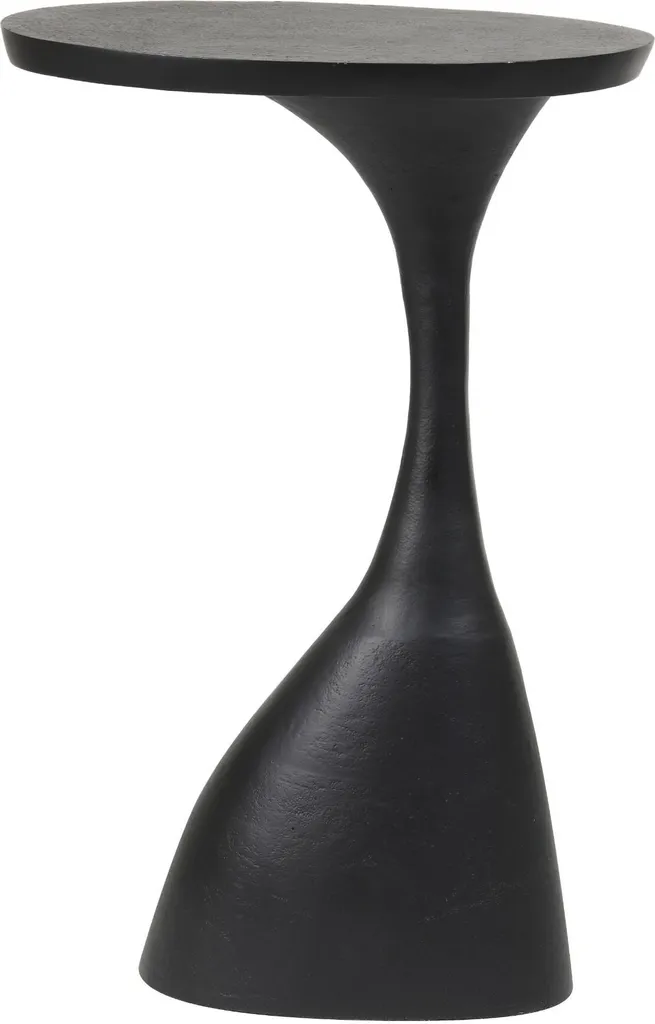 Table d'appoint Macau Noir Mat : Gagnez de la place avec style et chic