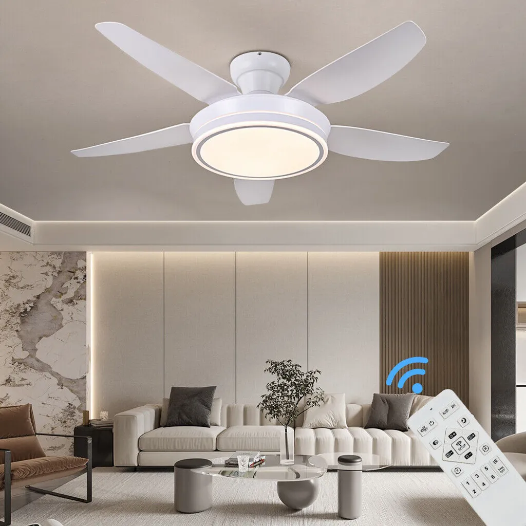 Plafoniera con Ventilatore per Cameretta 4540-1: Sicura e Silenziosa
