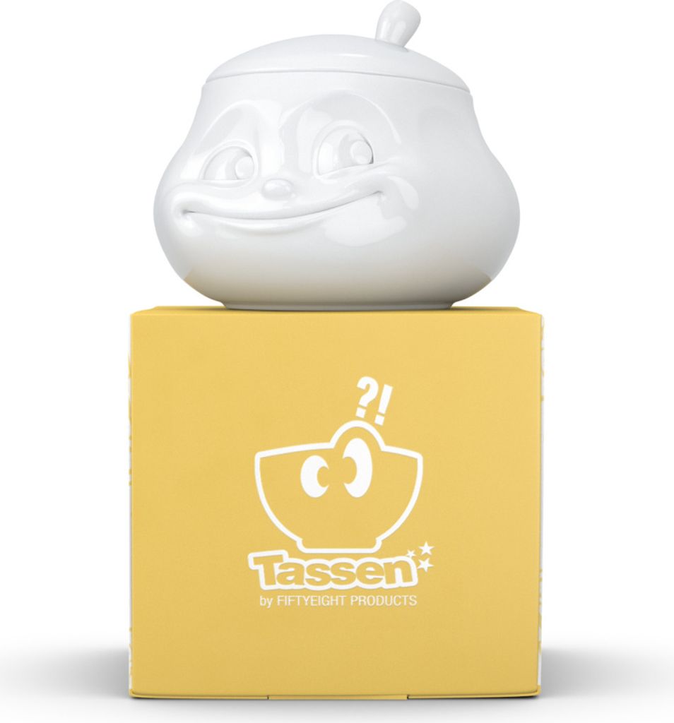 FIFTYEIGHT Zuckerdose weiß Produktbild 