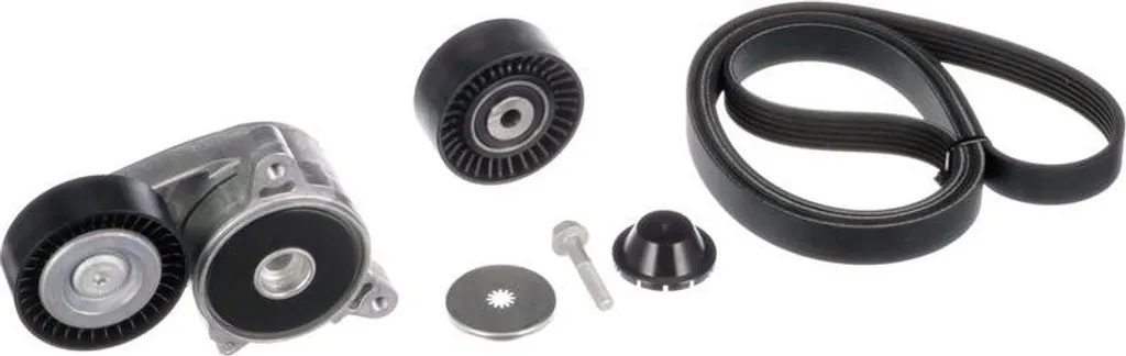 Kit courroie accessoires crantée pour Jeep Patriot et Mitsubishi Outlander