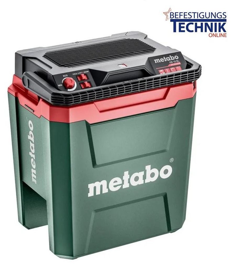 Metabo KB 18 BL, Schwarz, Grün, Rot, 24 l, 17 °C, 1,5 l, 53 Produktbild 