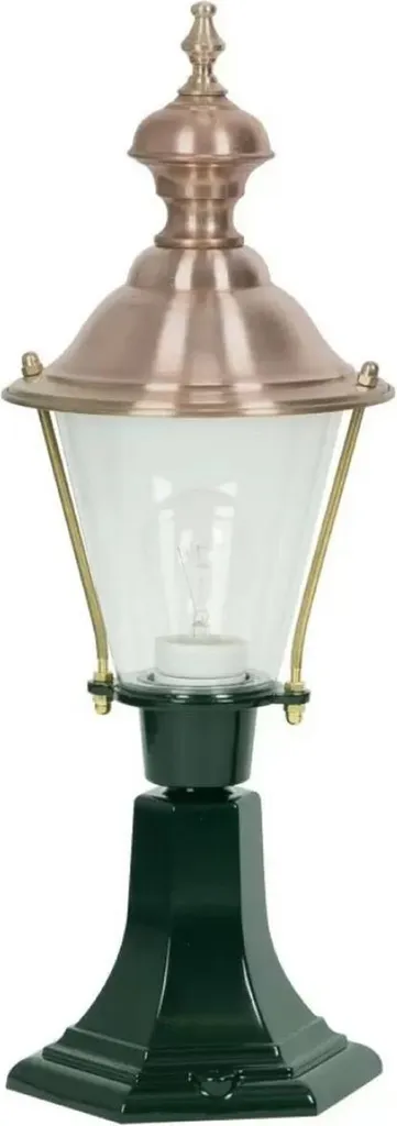 Lampadaire de jardin étanche style ancien pour balisage extérieur