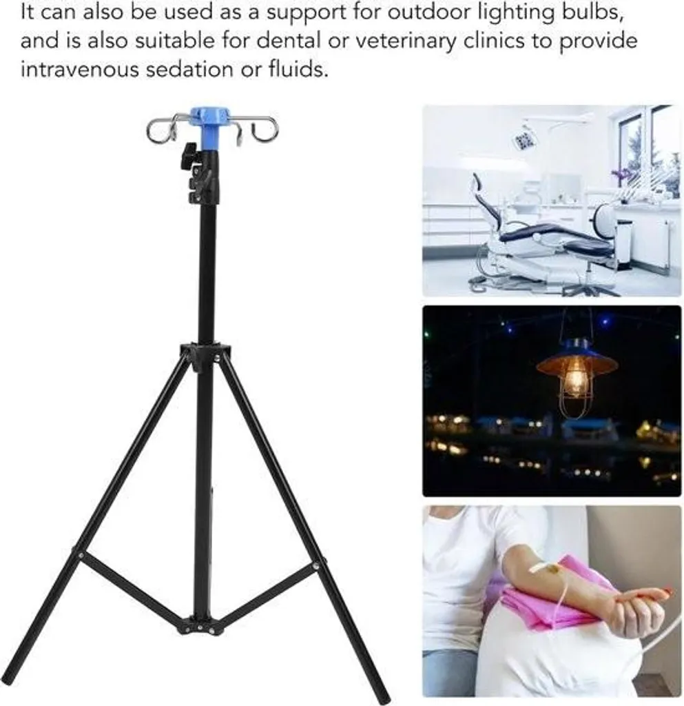 Porte-perfusion stable et compact : la solution pour soins à domicile