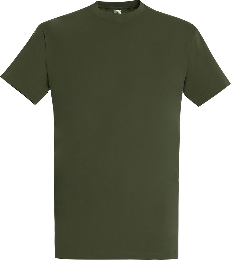 SOLS Imperial Herren T-Shirt, Kurzarm PC290 (L) (Army)