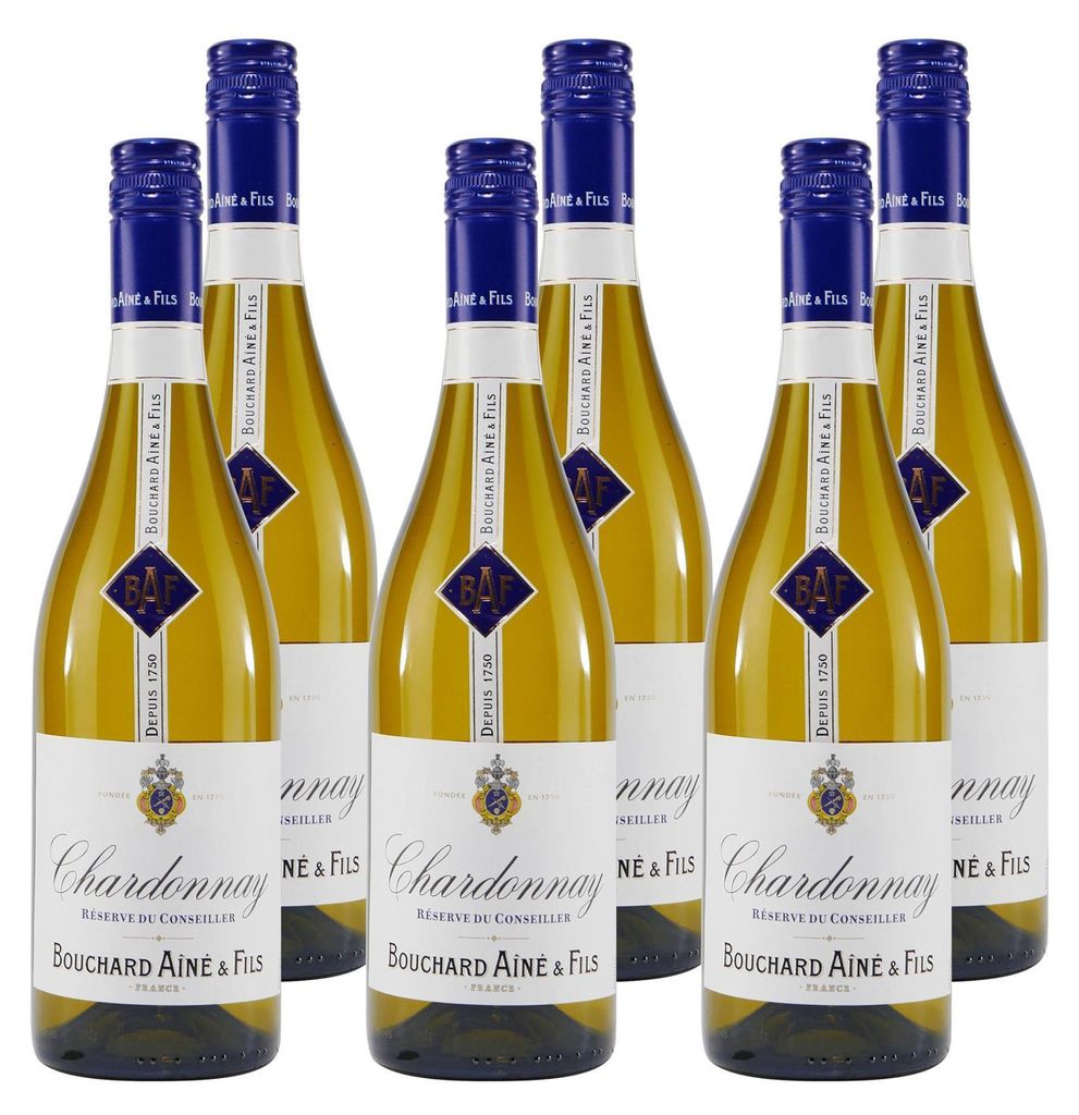 Bouchard Aîné & Fils Chardonnay -trocken- (6 x 0,75L) Produktbild 
