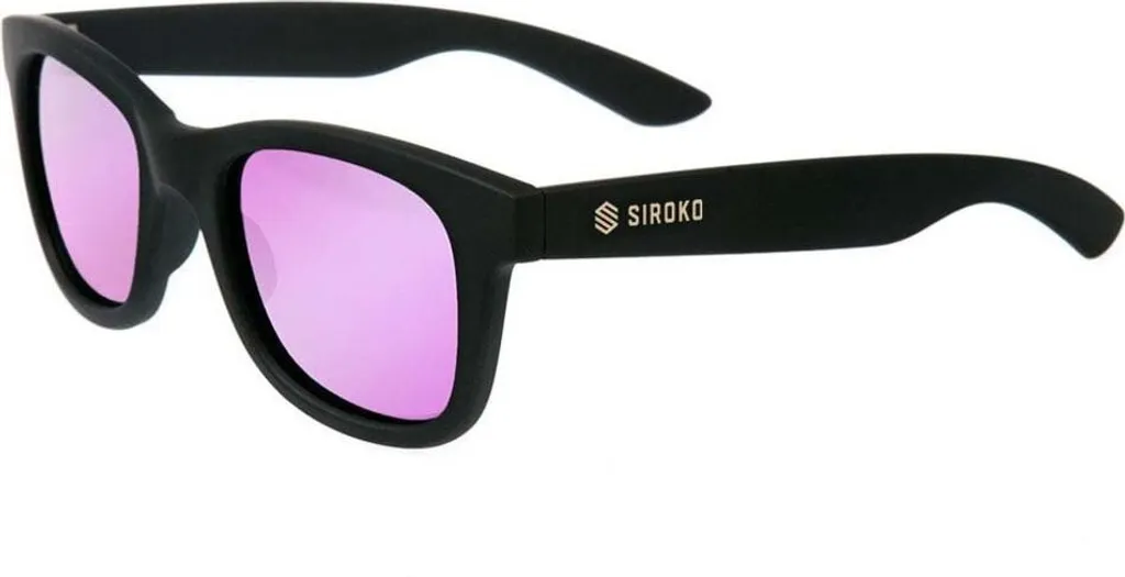 Lunettes de soleil de sport polarisées Los Lances Noir Purple Catégorie 3