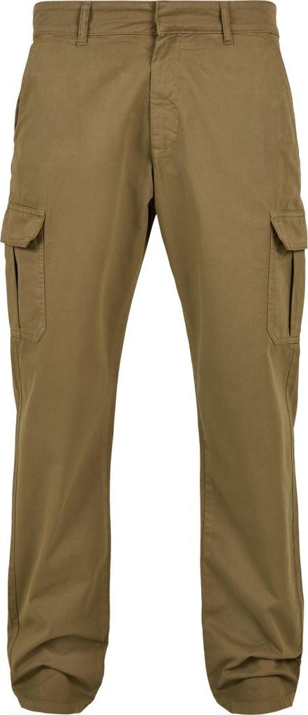 Urban Classics - Straight-Leg Cargo Pants oliv - W32