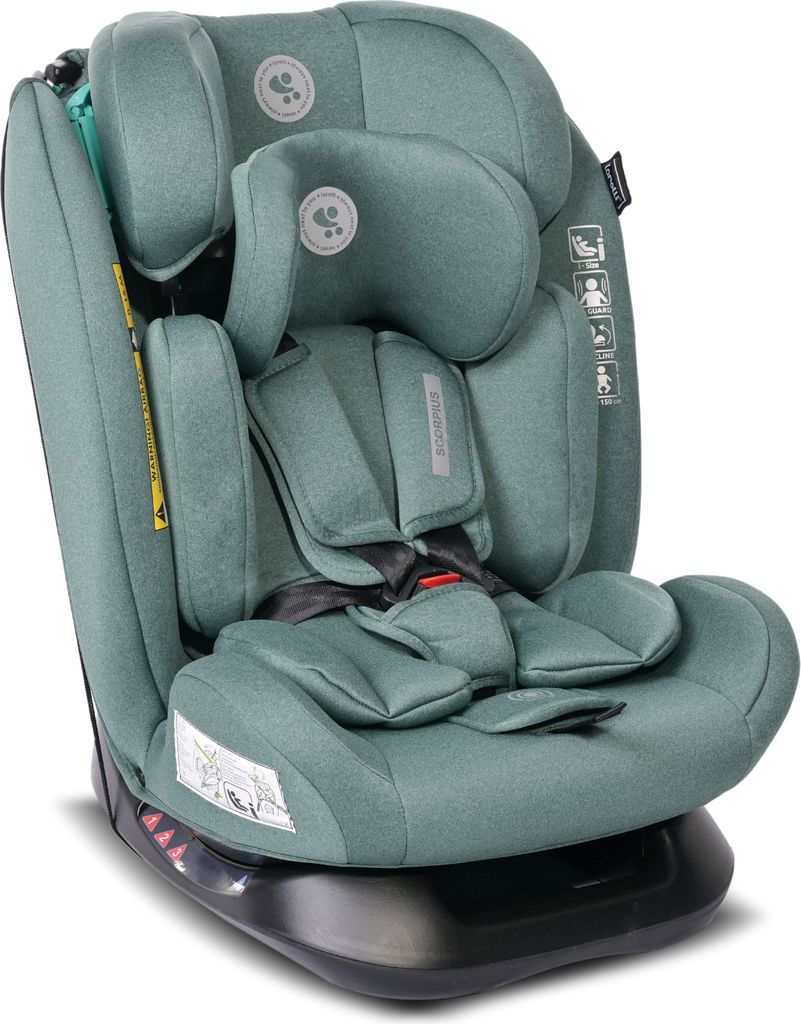 Siège auto Lorelli - Scorpius, i-Size, 40-150 cm, Pin vert Image du produit 