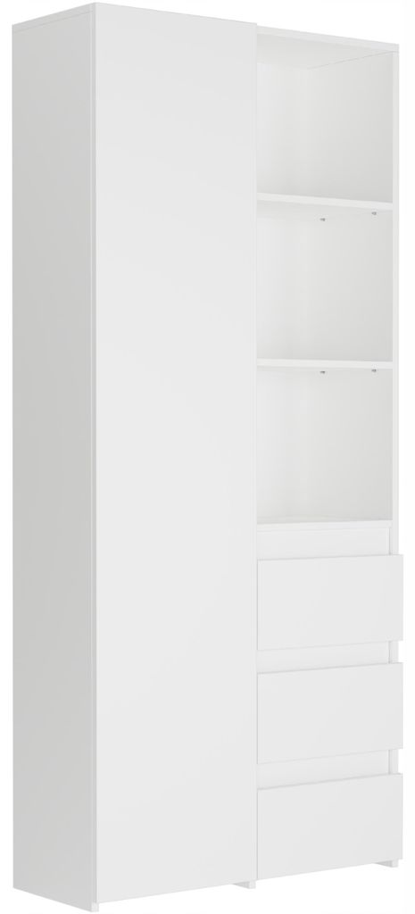 Regál kancelářský 80 cm 1 dveře 3 zásuvky FRAMIRE B-80-S3 Obrázek produktu 