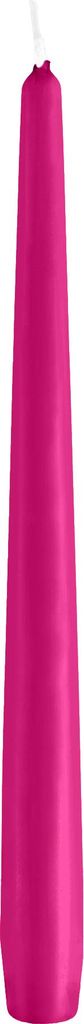 Spitzkerzen Fuchsia Pink 290 x Ø 23 mm, 12 Stück