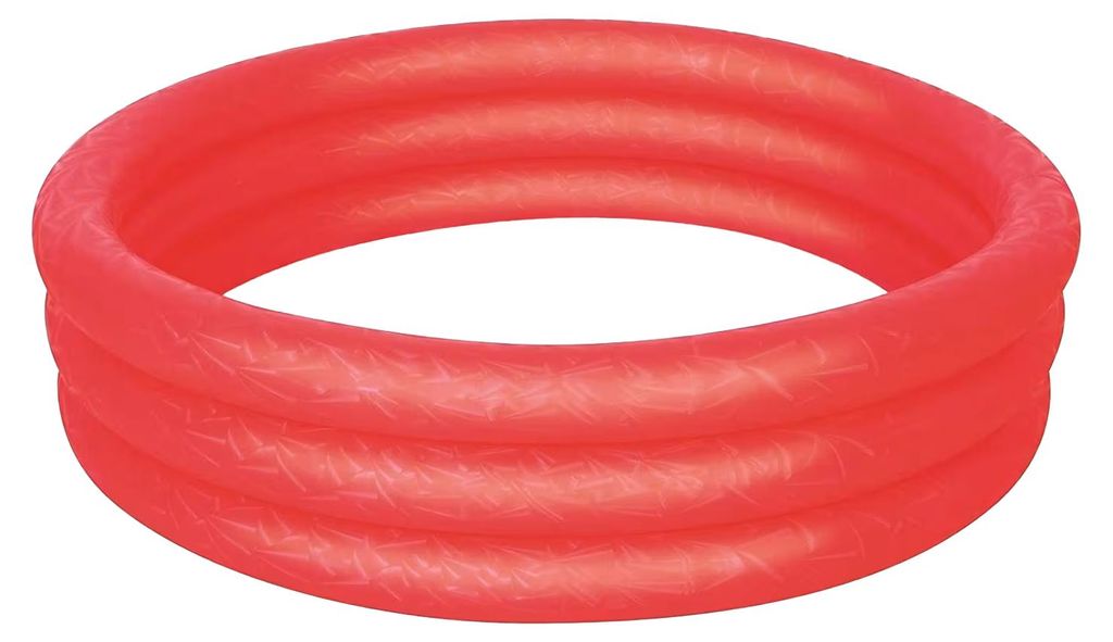 Bestway - Planschbecken, Unifarben PP7543 (Einheitsgröße) (Rot)