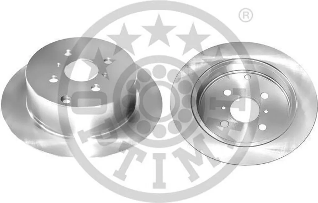 Paire de Disques de Frein Arrière pour Toyota Yaris I - Modèle 269 mm