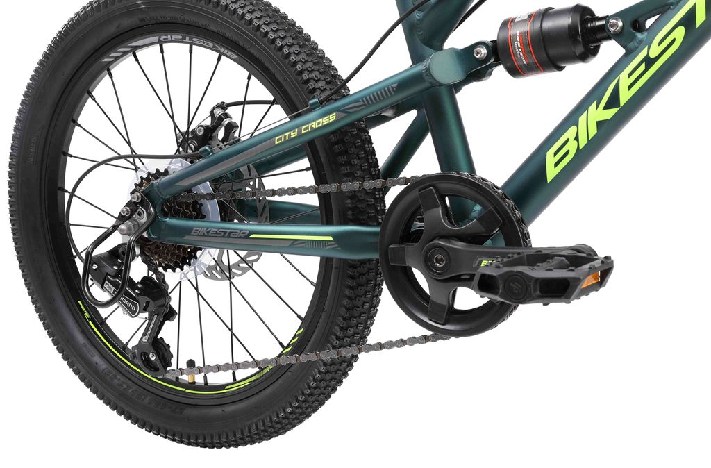 BIKESTAR Alu Kinder Jugend Mountainbike Vollgefedert, 7 Produktbild 4