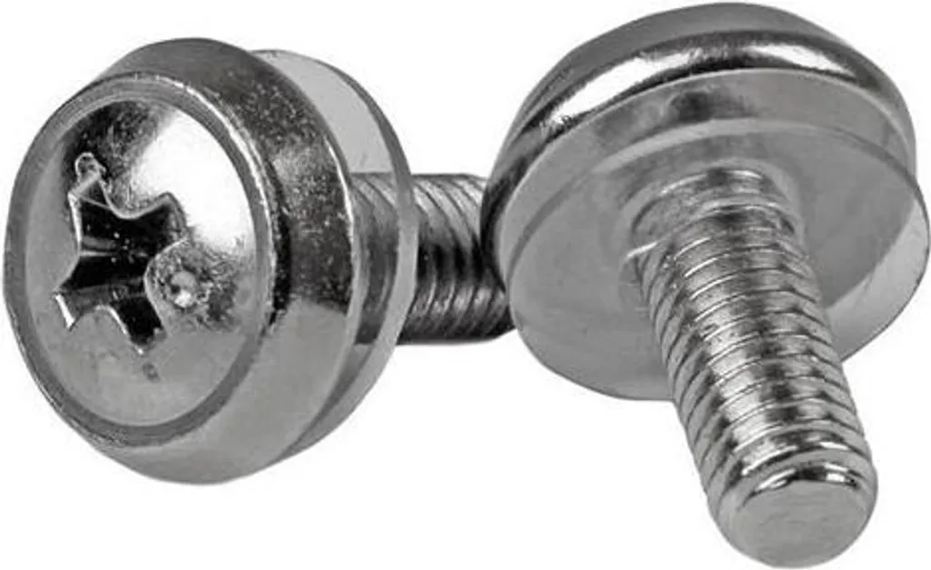 Pack de 100 vis M5 anti-corrosion pour fixation rack et serveur en inox