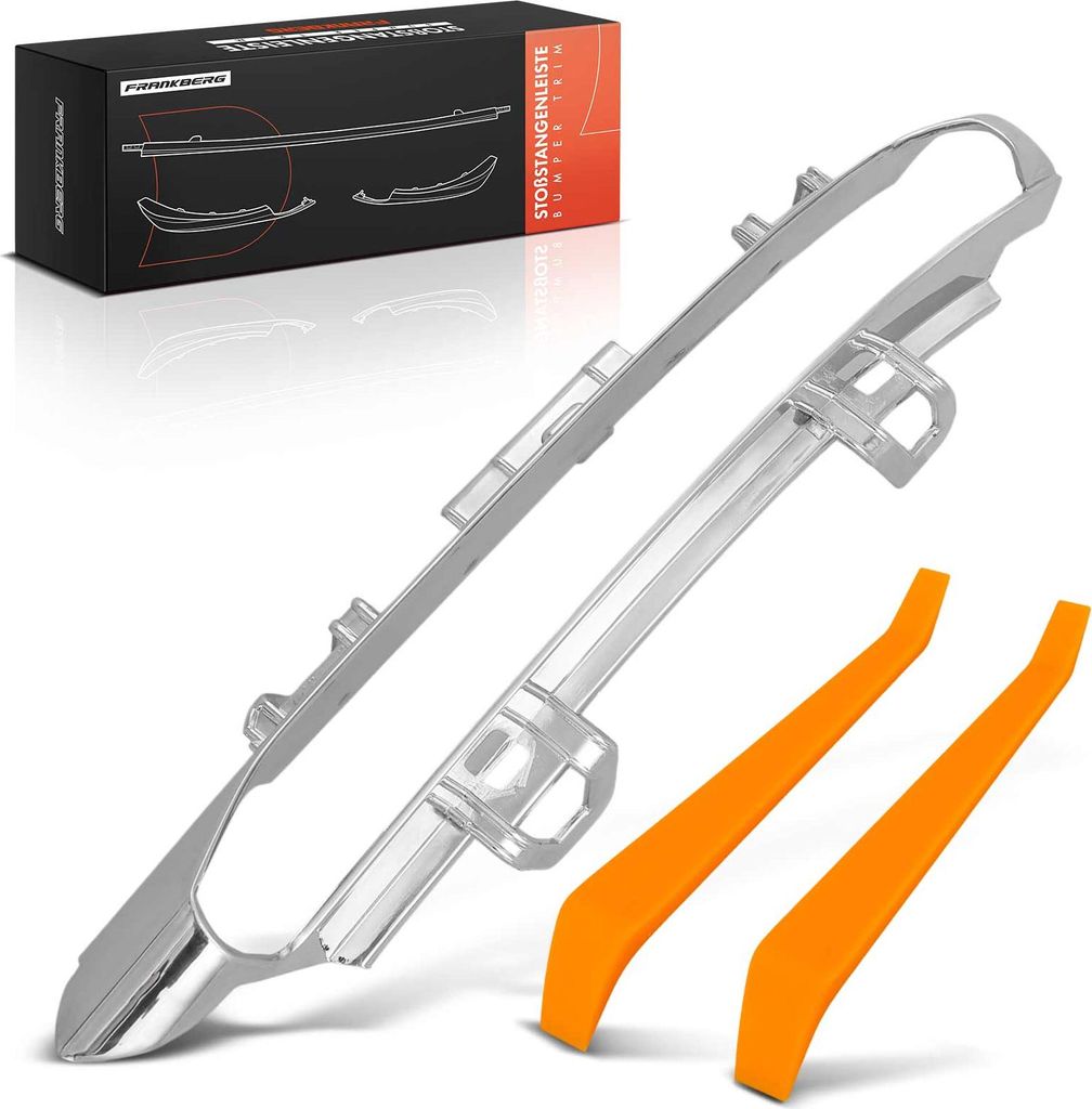 Frankberg 1x Zierleiste Stoßfänger Kühlergitter Vorne Links für Mercedes-Benz CLS C218 CLS Shooting Brake X218 2011-2017